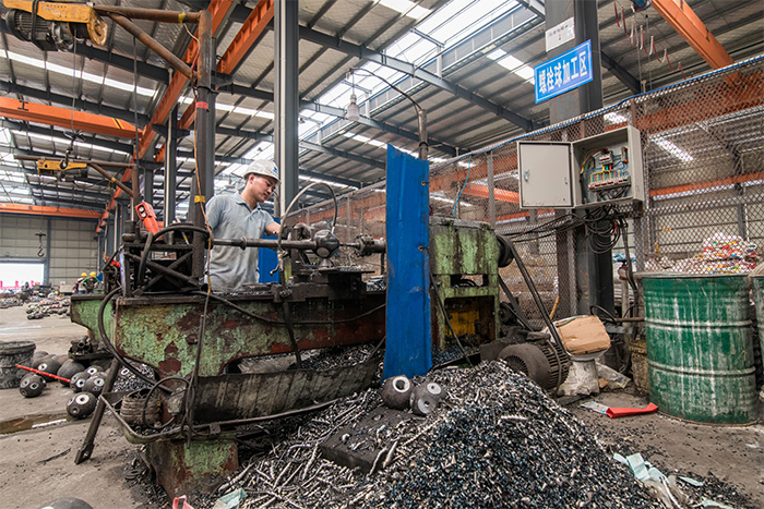 什邡网架配件车间